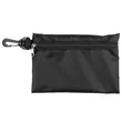 Milos Large Zipper Storage Pouch with Plastic Hook | https://www.bestnamebadges.com