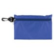 Milos Large Zipper Storage Pouch with Plastic Hook | https://www.bestnamebadges.com