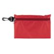 Milos Large Zipper Storage Pouch with Plastic Hook | https://www.bestnamebadges.com
