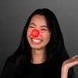 Light Up Red Clown Nose with Blinking LEDs | https://www.bestnamebadges.com