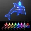 Acrylic Dolphin Shape Necklace with LED | https://www.bestnamebadges.com