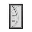 Baltimore/Everett Plaque - Silver/Tall | https://www.bestnamebadges.com