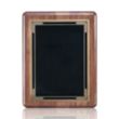 Maitland/Cardinal - Walnut/Black | https://www.bestnamebadges.com