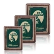 Maitland/Cardinal - Walnut/Green | https://www.bestnamebadges.com
