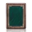 Maitland/Cardinal - Walnut/Green | https://www.bestnamebadges.com