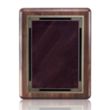 Maitland/Cardinal - Walnut/Burgundy | https://www.bestnamebadges.com