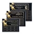 Constellation Perpetual - Ebony Gold | https://www.bestnamebadges.com
