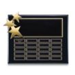 Constellation Perpetual - Ebony Gold | https://www.bestnamebadges.com