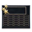 Constellation Perpetual - Ebony Gold | https://www.bestnamebadges.com