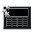Constellation Perpetual - Ebony Chrome | https://www.bestnamebadges.com