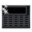 Constellation Perpetual - Ebony Chrome | https://www.bestnamebadges.com