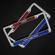 Stainless Steel License Plate Frames | https://www.bestnamebadges.com