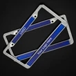 Stainless Steel License Plate Frames | https://www.bestnamebadges.com