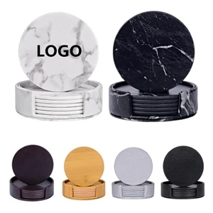 6 Pack Round Cup Coasters