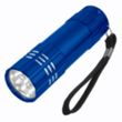 Aluminum LED Flashlight With Strap | https://www.bestnamebadges.com