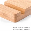 Eco-Friendly Bamboo Mobile Device Holder | https://www.bestnamebadges.com