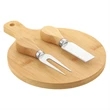 Regala Mini Bamboo Cheese Board Knife Set | https://www.bestnamebadges.com