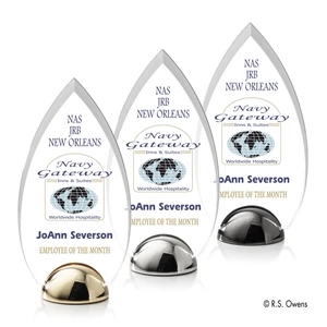 Contour Hemisphere VividPrint™ Award | https://www.bestnamebadges.com