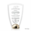 Arch Hemisphere Award - Laser Engraved | https://www.bestnamebadges.com