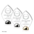 Diamond Hemisphere Award - Laser Engraved | https://www.bestnamebadges.com