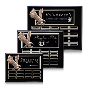 Flying Eagle Perpetual - Ebony | https://www.bestnamebadges.com