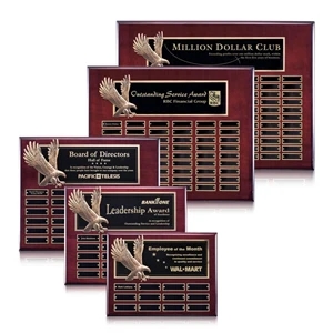 Flying Eagle Perpetual - Rosewood | https://www.bestnamebadges.com