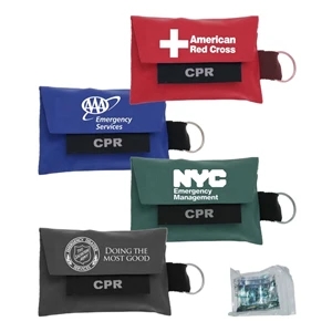 C.P.R. Shield Pouch with Attached Key-Chain