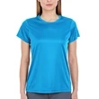 UltraClub 4 oz 100% Micro-Polyester Ladies' Performance Tees | https://www.bestnamebadges.com
