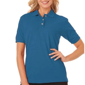 Blue Generation Easy Care 6.7 oz 60/40 Cotton/Polyester Polo | https://www.bestnamebadges.com