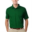 Blue Generation 3.8 oz. 100% Polyester Men's Polo Shirts | https://www.bestnamebadges.com