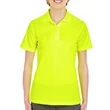 UltraClub 4.4 oz. 100% Polyester Mesh Pique Ladies' Polo | https://www.bestnamebadges.com