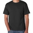 Hanes 5.5 oz Preshrunk 50:50 Polyester/ Cotton T-shirts | https://www.bestnamebadges.com