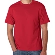 Hanes 5.5 oz Preshrunk 50:50 Polyester/ Cotton T-shirts | https://www.bestnamebadges.com