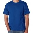 Hanes 5.5 oz Preshrunk 50:50 Polyester/ Cotton T-shirts | https://www.bestnamebadges.com
