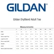 Gildan 6.1 oz 100% Preshrunk Cotton T-shirt | https://www.bestnamebadges.com