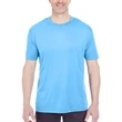 UltraClub 4 oz. 100% Micro-Polyester Cool & Dry T-Shirts | https://www.bestnamebadges.com