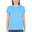 UltraClub 4 oz 100% Micro-Polyester Ladies' Performance Tees | https://www.bestnamebadges.com