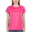 UltraClub 4 oz 100% Micro-Polyester Ladies' Performance Tees | https://www.bestnamebadges.com