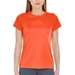 UltraClub 4 oz 100% Micro-Polyester Ladies' Performance Tees | https://www.bestnamebadges.com