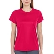 UltraClub 4 oz 100% Micro-Polyester Ladies' Performance Tees | https://www.bestnamebadges.com