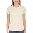 UltraClub 4 oz 100% Micro-Polyester Ladies' Performance Tees | https://www.bestnamebadges.com