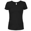 Next Level 4.3 oz. 100% Combed Cotton Ladies T-Shirts | https://www.bestnamebadges.com