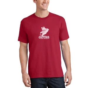 Port & Company 5.4-oz 100% Cotton T Shirt w/ Custom Imprint | https://www.bestnamebadges.com