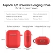 Silicone Wireless Earphone Case Holder/ Pocket | https://www.bestnamebadges.com