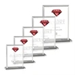 Sanford Gemstone Award - Ruby | https://www.bestnamebadges.com