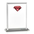Sanford Gemstone Award - Ruby | https://www.bestnamebadges.com