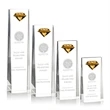 Balmoral Gemstone Award - Amber | https://www.bestnamebadges.com