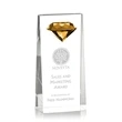Balmoral Gemstone Award - Amber | https://www.bestnamebadges.com