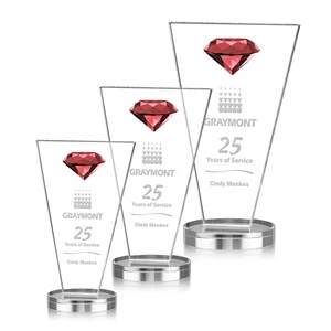Jervis Gemstone Award - Ruby | https://www.bestnamebadges.com