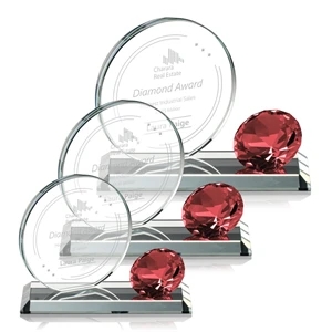 Encarna Gemstone Award - Ruby | https://www.bestnamebadges.com